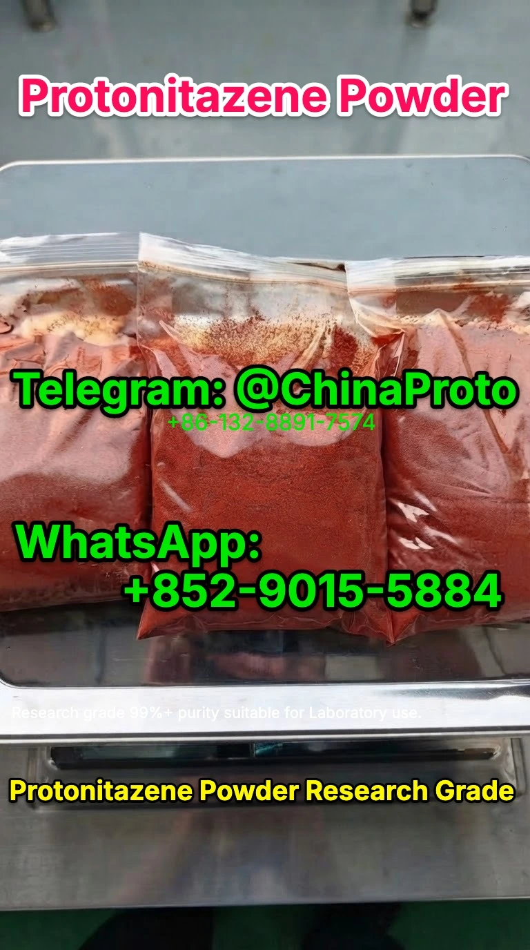 Protonitazene powder white crystalline 50-100um particle size